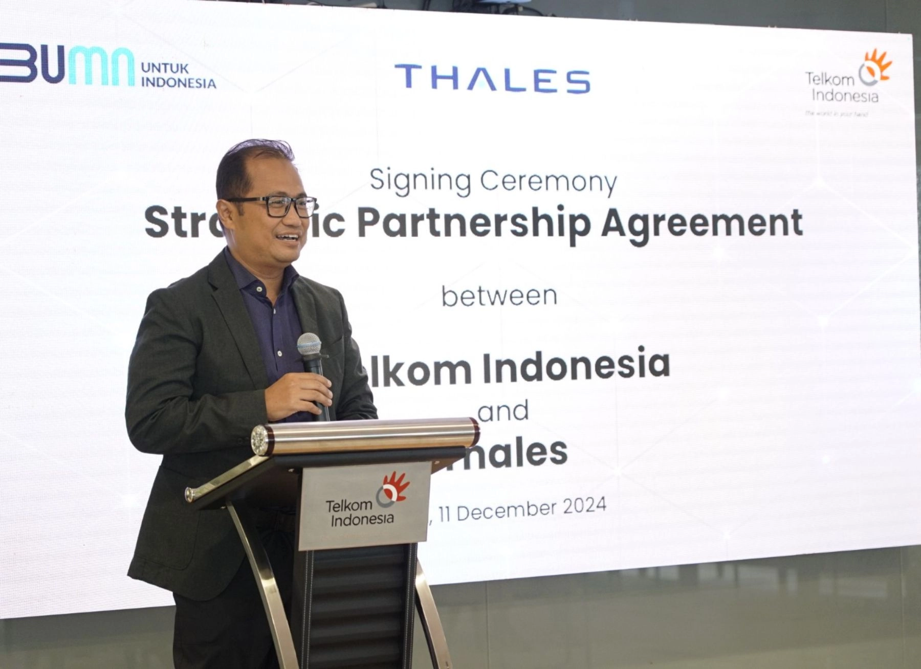 Hadirkan Solusi Keamanan Digital dan Kota Cerdas di Indonesia, Telkom Jalin Kemitraan Strategis dengan Thales